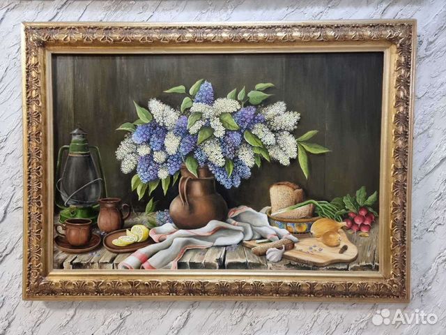 Картина маслом на холсте большая