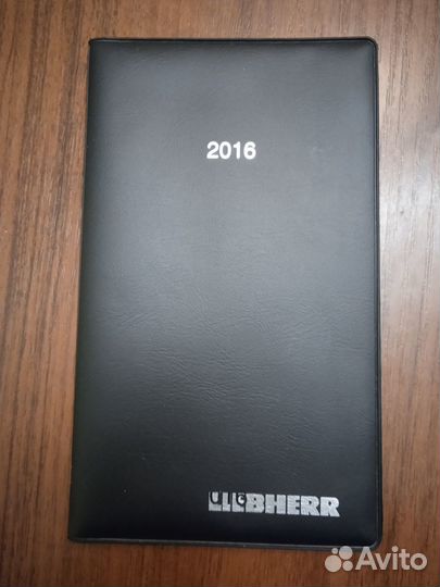 Записная книжка кожа liebherr