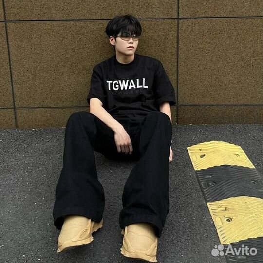 Джинсы Rick Owens типа Drop Crotch