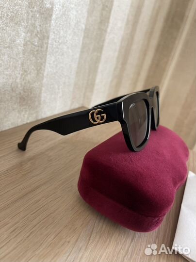 Очки Gucci оригинал GG0998S 001 квадратные