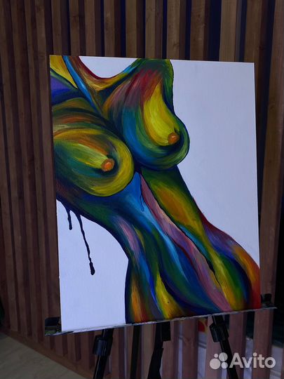 Картина женского тела