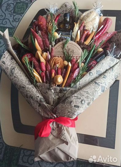 Съедобные букеты для мужчин