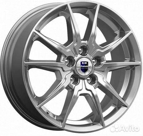 Диск K&K Адамар Дарк Платинум 6,5*16/5*114,3 d67,1