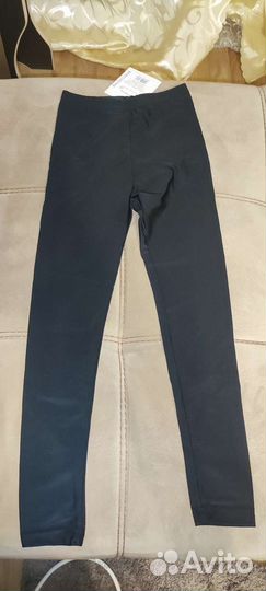 Лосины лайкра чёрные 32р