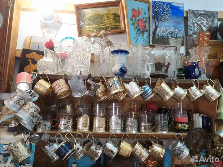 Подстаканники мнц алюминий стаканы СССР