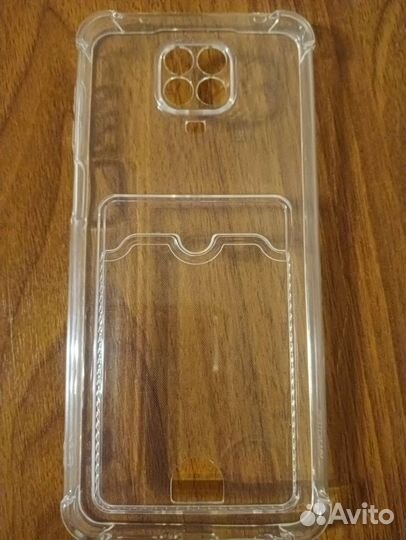 Прозрачный чехол для Xiaomi redmi note 9pro и 9s
