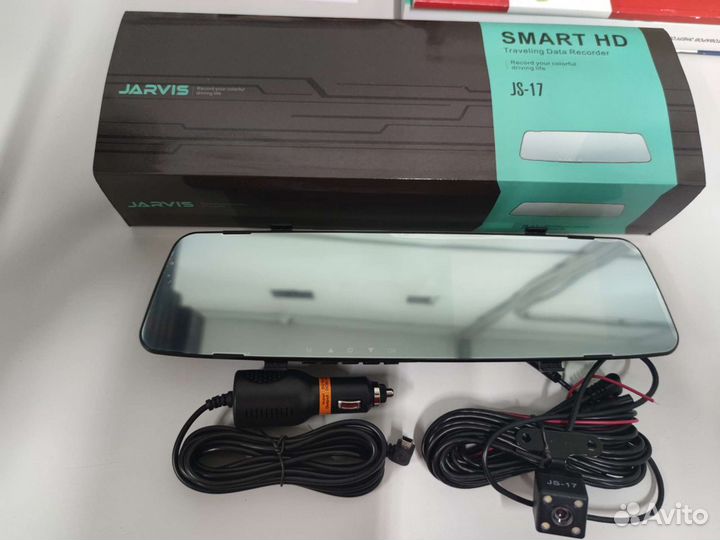 Зеркало регистратор на 2 камеры Jarvis JS-17