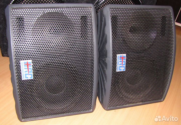 Колонки Orgacoustic 600+600W 2шт Pro 10