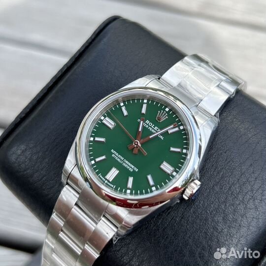 Часы Rolex Datejust 36mm green