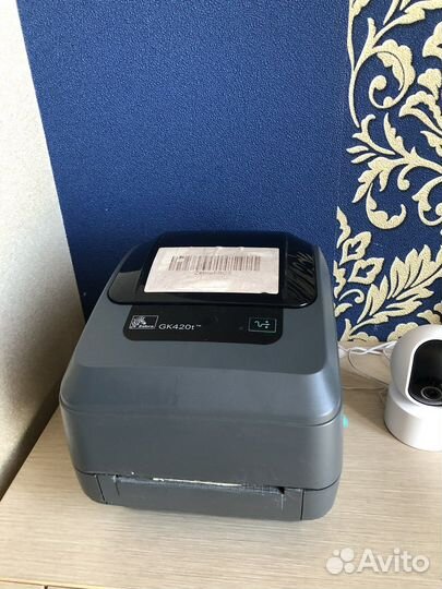 Термопринтер zebra gk420t