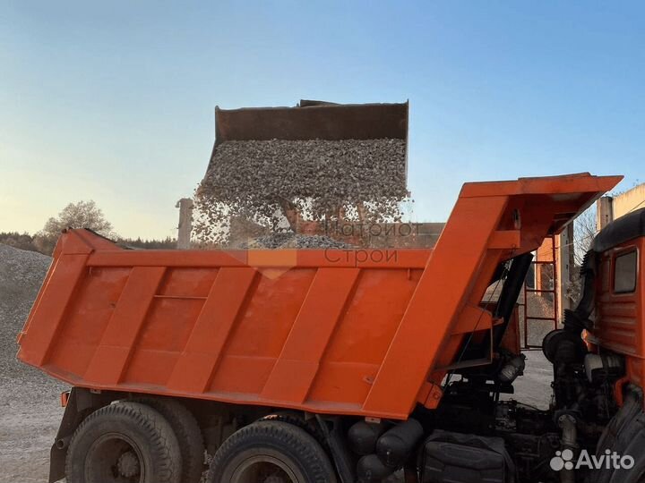 Щебень крупный