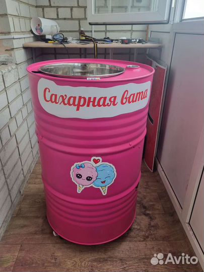 Аппарат для сахарной ваты газовый, сахарная вата