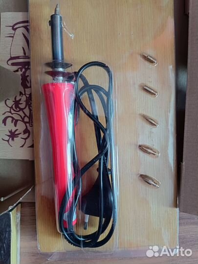 Выжигатель по дереву для ребёнка (набор) +2