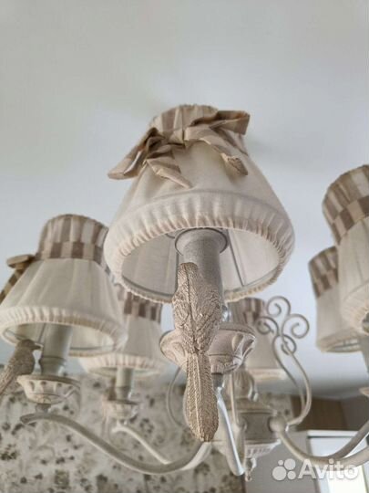 Люстра потолочная италия бу