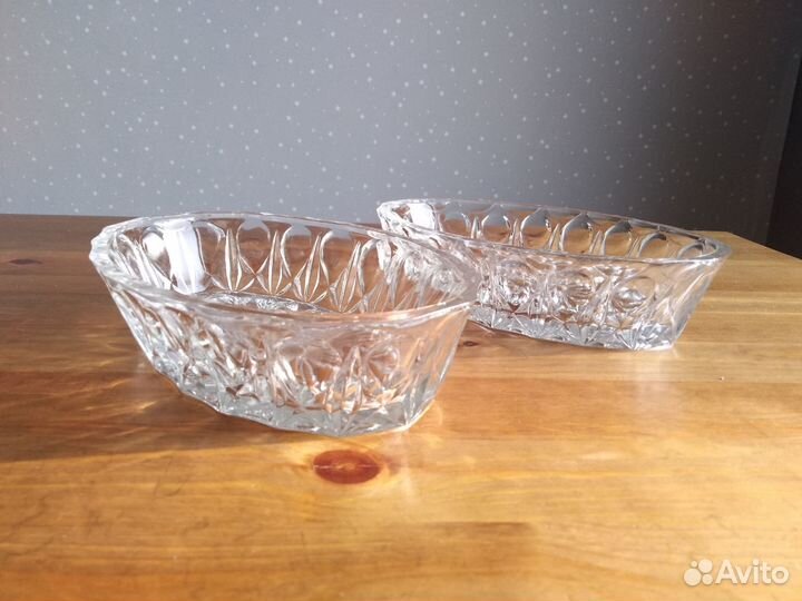 Салатники хрустальные СССР