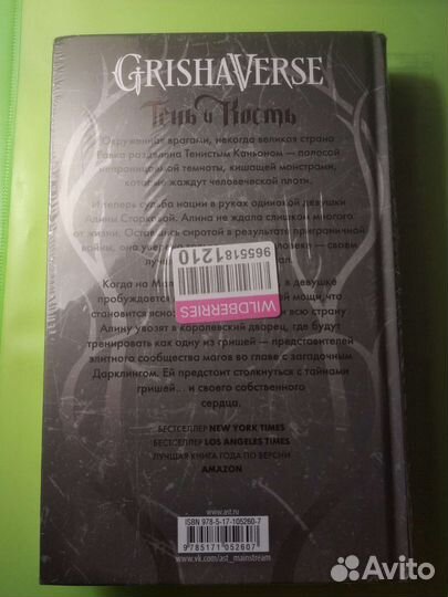 Книга тень и кость