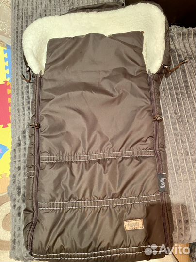 Зимний конверт в коляску