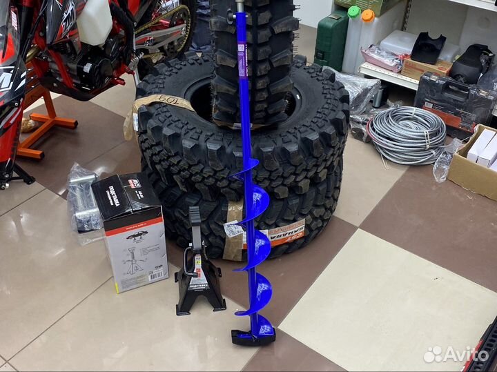 Шнек для ледобура под шуруповерт (правое вращение)