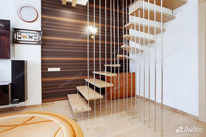 Лестницы на бельцах. ART: Z946