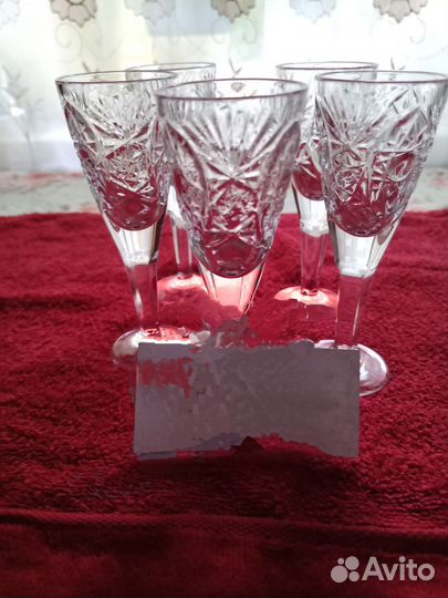 Хрустальные фужеры