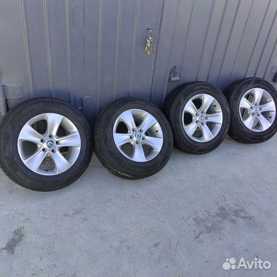 Оригинальные колеса на шкоду