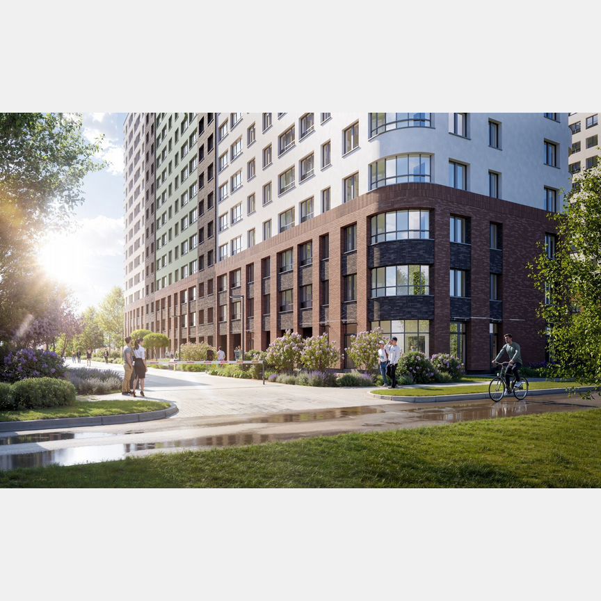 1-к. квартира, 39,4 м², 6/17 эт.
