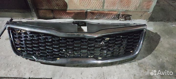 Решетка радиатора kia rio 3 рестайлинг