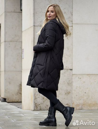 Пуховик женский стеганый зимний новый с биркой