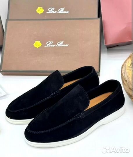 Лоферы мужские loro piana