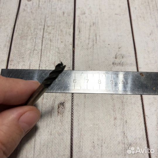 Фреза концевая d5х65 z4 Р6М5 ц/х двухсторонняя