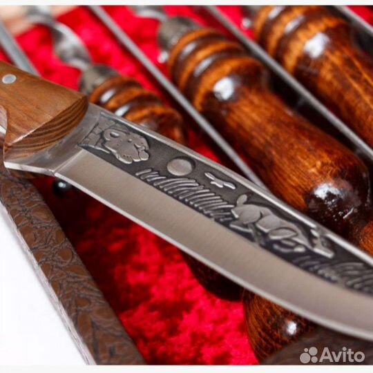 Шашлычный набор кизляр в кейсе