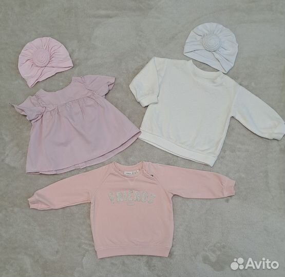 Вещи пакетом на девочку, р-р 68