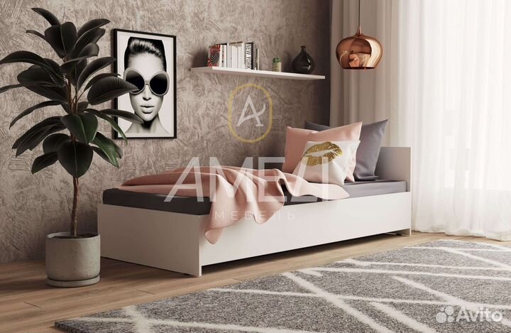 Кровать 90х200 см