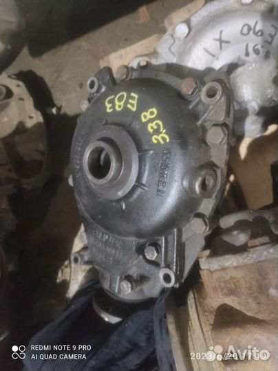 Передний редуктор бмв х3 е83 3,38