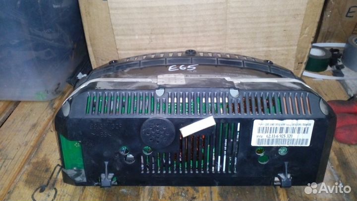 Бмв е65 панель приборов
