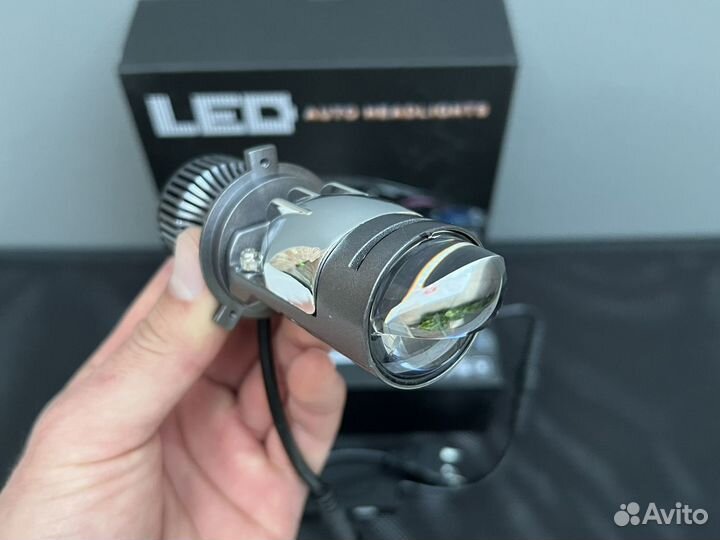 LED лампы мини линзы M01K H4