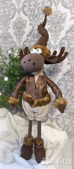 Олень ручной работы 85см