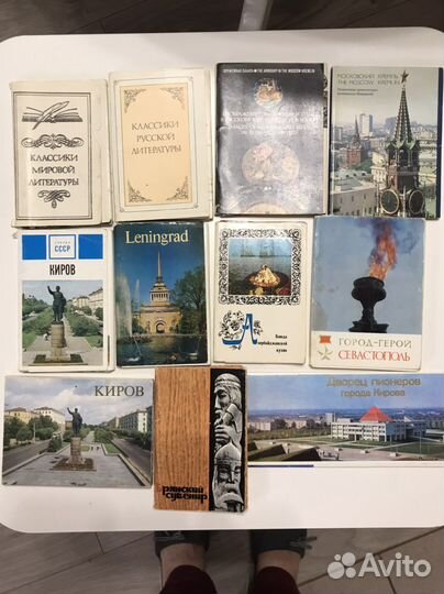 Наборы открыток СССР