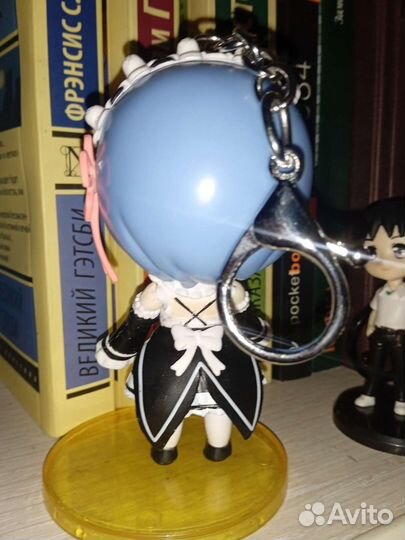 Фигурка аниме чиби брелок re zero