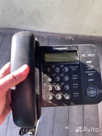 Телефон Panasonic KX-TS2356RU черный