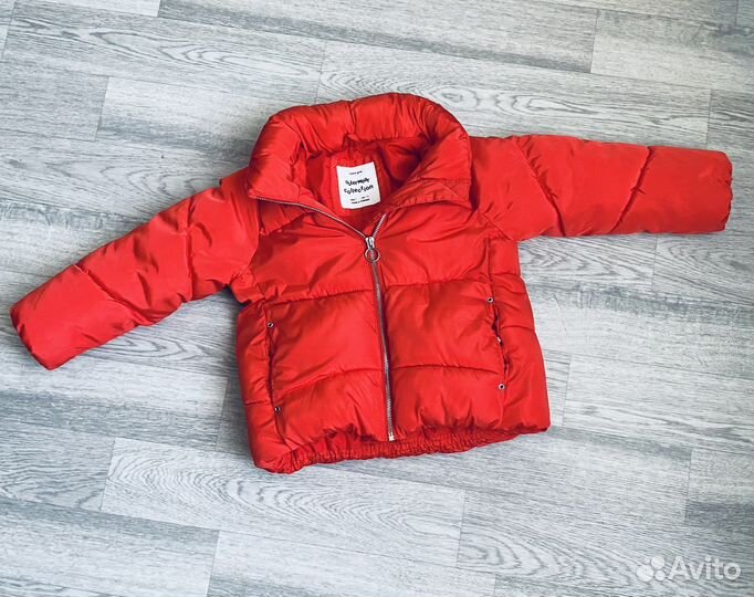 Куртка пуховик зара для девочки