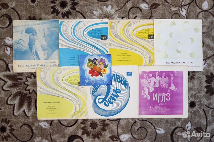 Пластинки прошлых лет (33) и (78)