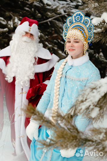 Дед Мороз и Снегурочка. Раннее бронирование