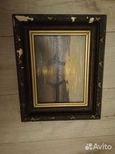 Картина маслом на холсте СССР