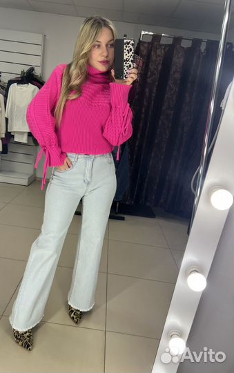 Джинсы женские прямые, 26 27 28