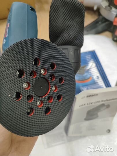 Аккумуляторная эксцентриковая шлифмашина bosch