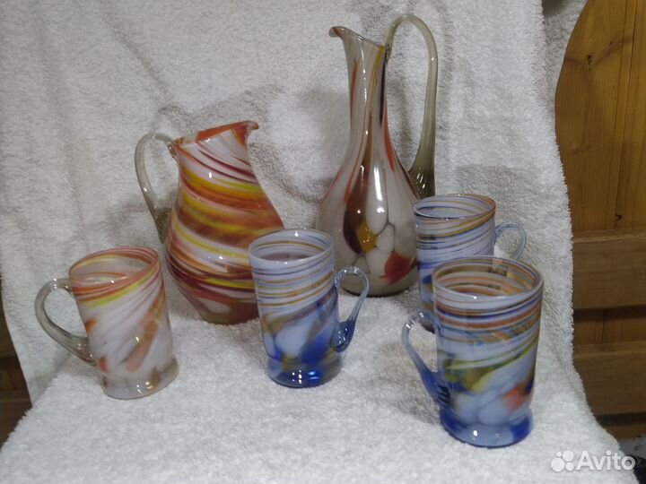 Гутное цветное стекло