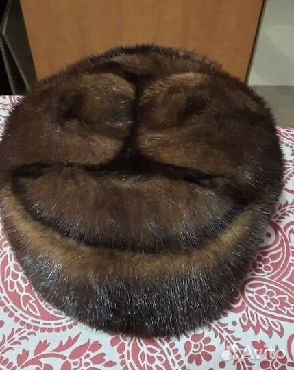 Шапка норковая женская