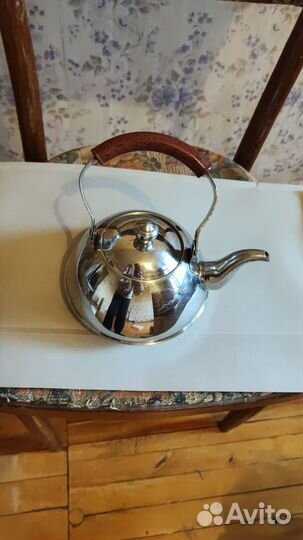 Чайник заварочный метал, б/у