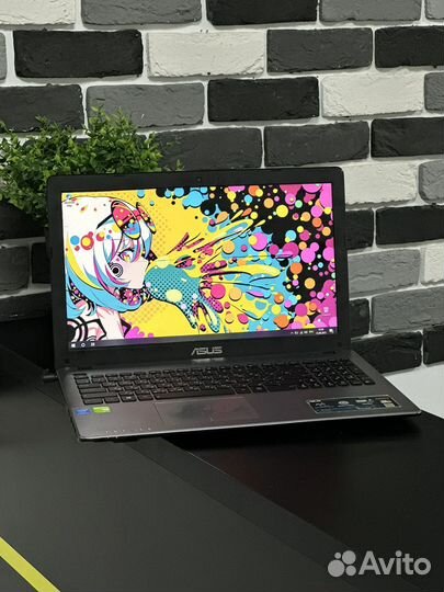 Игровой ноутбук Asus (i3-4010/4GB/nvidia/гарантия)